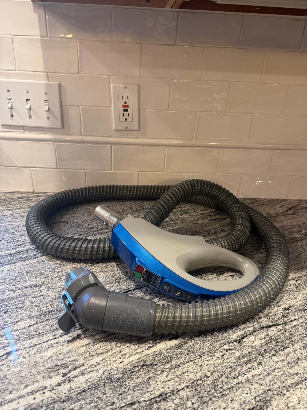 Kenmore Intuition 116 Canister Cross Over Quiet Guard Vacuum Hose / Handle ONLY
